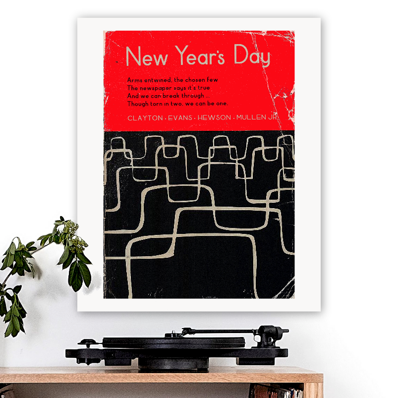 U2-inspired 'New Years Day' Art Print