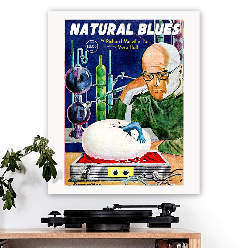 Moby-inspired 'Natural Blues' Art Print