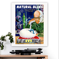 Moby-inspired 'Natural Blues' Art Print