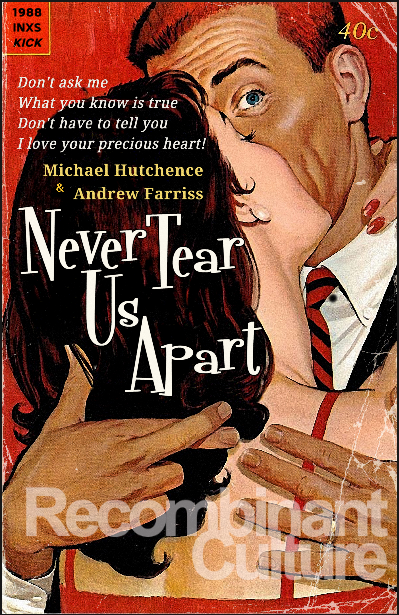 INXS-inspired 'Never Tear Us Apart' Art Print
