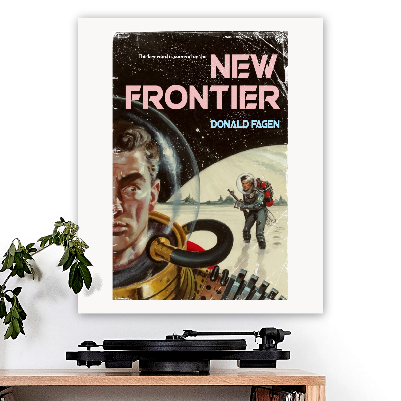 Donald Fagen-inspired 'New Frontier' Art Print