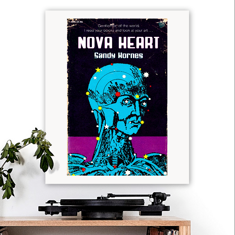 Spoons-inspired 'Nova Heart' v2 Art Print