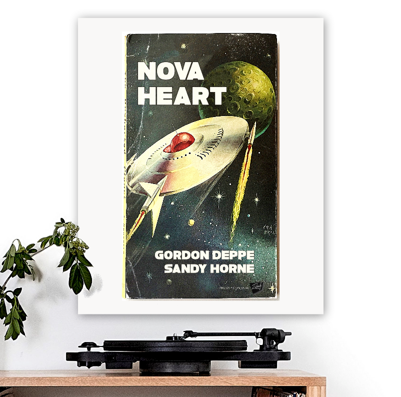 Spoons-inspired 'Nova Heart' v3 Art Print