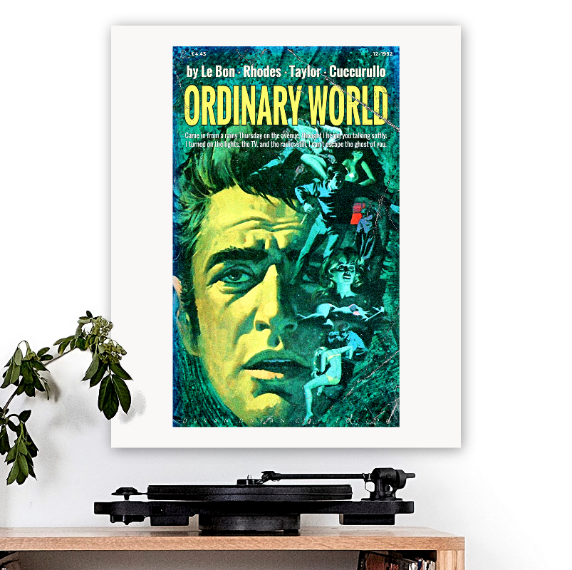 Duran Duran-inspired 'Ordinary World' Art Print