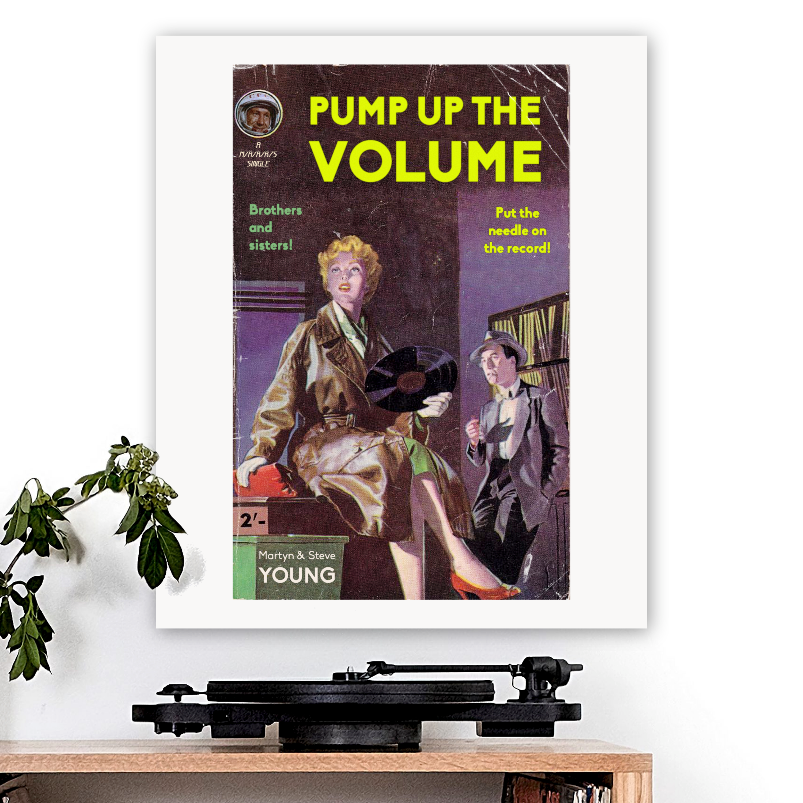 M/A/R/R/S-inspired 'Pump Up The Volume' Art Print