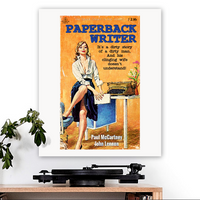 The Beatles-inspired 'Paperback Writer' Art Print