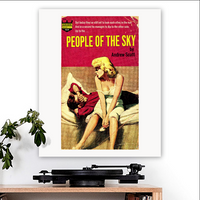 Sloan-inspired 'People Of The Sky' Art Print