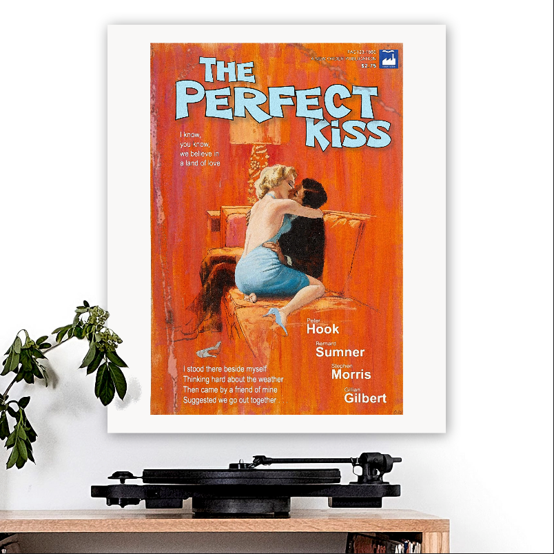 New Order-inspired 'The Perfect Kiss' v3 Art Print