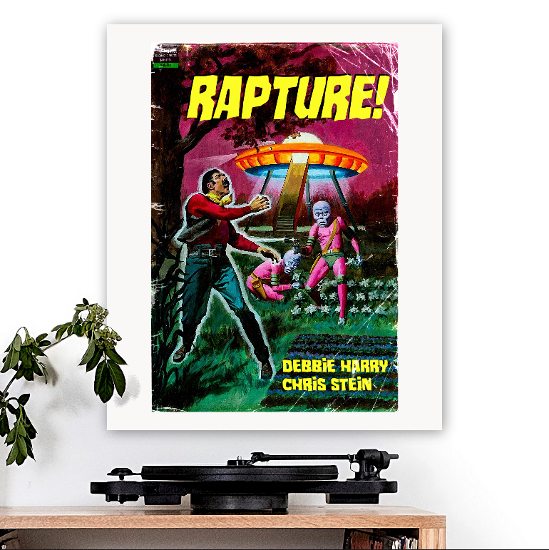 Blondie-inspired 'Rapture' v2 Art Print