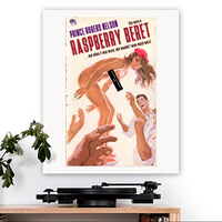 Prince-inspired 'Raspberry Beret' Art Print