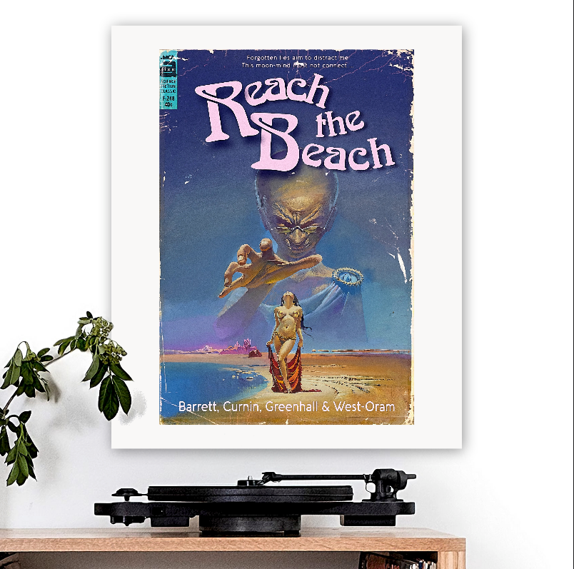 The Fixx-inspired 'Reach The Beach' Art Print