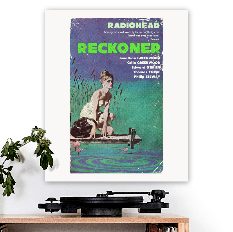 Radiohead-inspired 'Reckoner' v1 Art Print