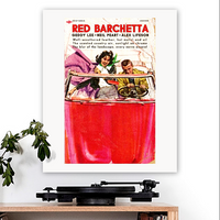 Rush-inspired 'Red Barchetta' Art Print