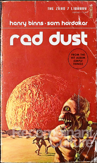 Zero 7-inspired 'Red Dust' Art Print
