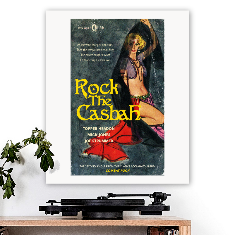 The Clash-inspired 'Rock The Casbah' Art Print