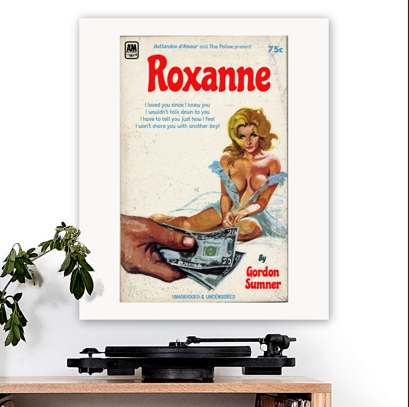 The Police-inspired 'Roxanne' Art Print