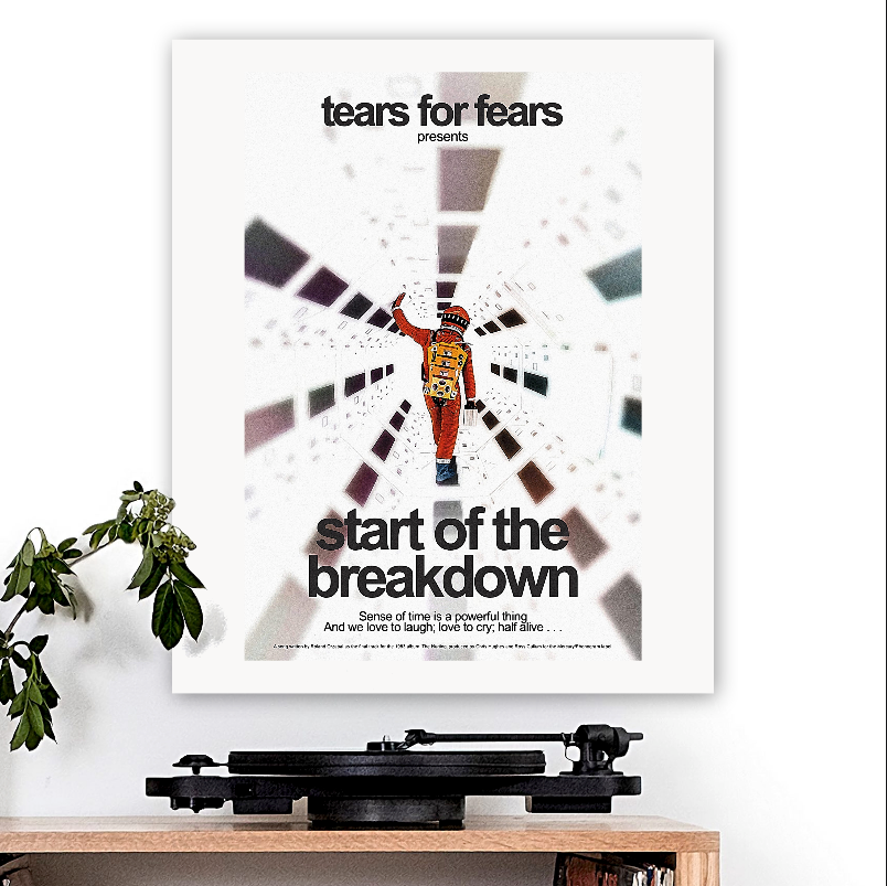 Tears for Fears-inspired 'Start of the Breakdown' Art Print