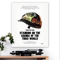 Tears for Fears-inspired 'Standing On The Corner Of The Third World' Art Print