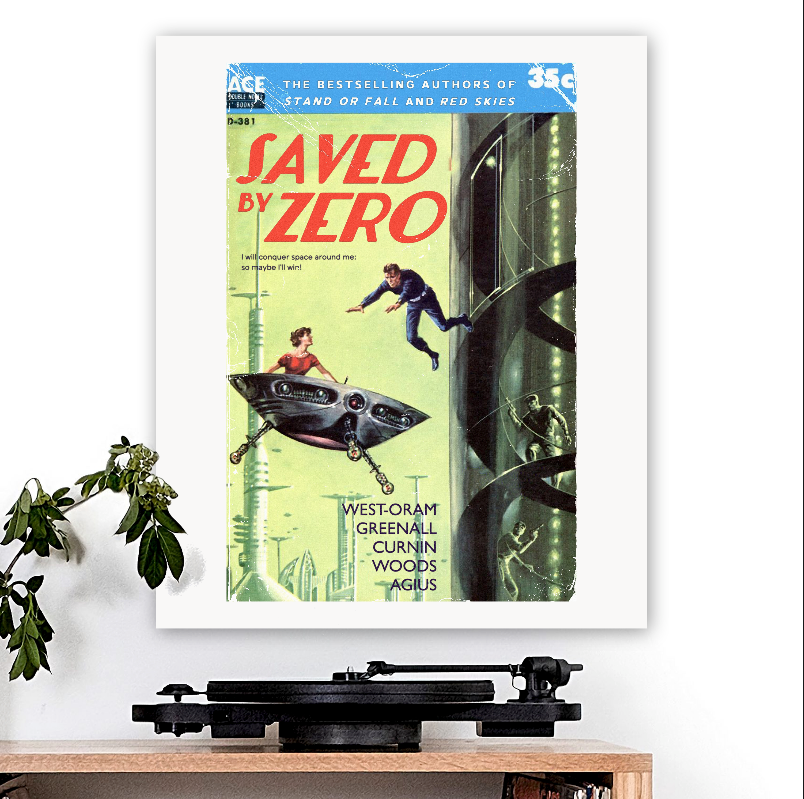 The Fixx-inspired 'Saved By Zero' Art Print