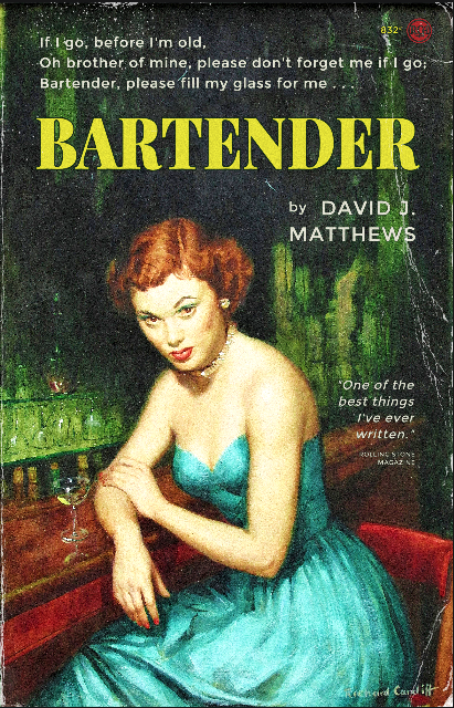 Dave Matthews Band-inspired 'Bartender' Art Print
