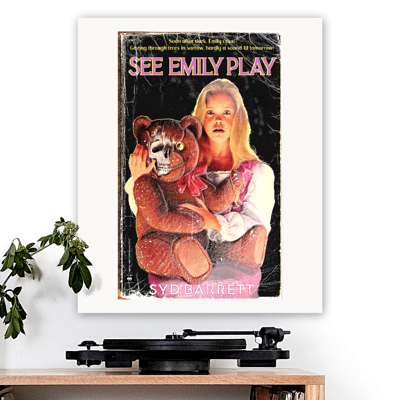 Pink Floyd-inspired 'See Emily Play' Art Print