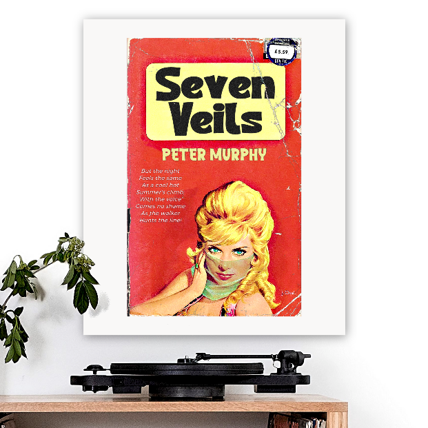 Peter Murphy-inspired 'Seven Veils' Art Print