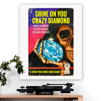 Pink Floyd-inspired 'Shine On You Crazy Diamond' Art Print