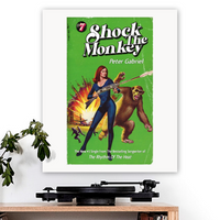Peter Gabriel-inspired 'Shock The Monkey' Art Print