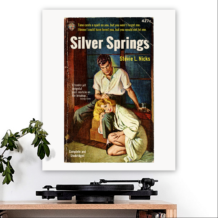 Fleetwood Mac-inspired 'Silver Springs' Art Print