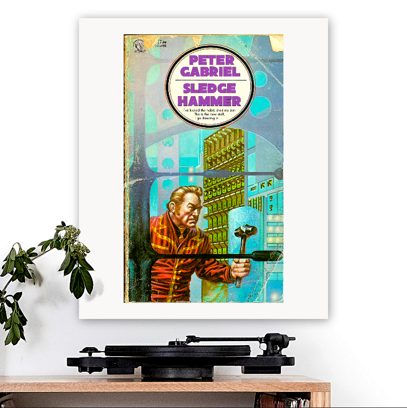 Peter Gabriel-inspired 'Sledgehammer' Art Print