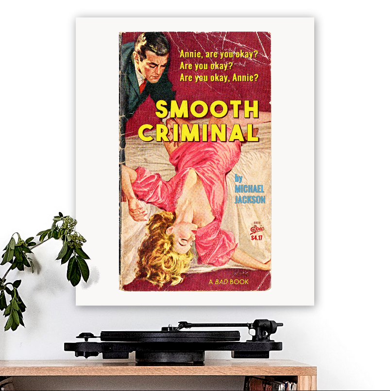 Michael Jackson-inspired 'Smooth Criminal' Art Print