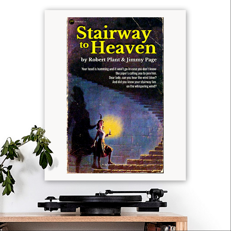 Led Zeppelin-inspired 'Stairway to Heaven' Art Print