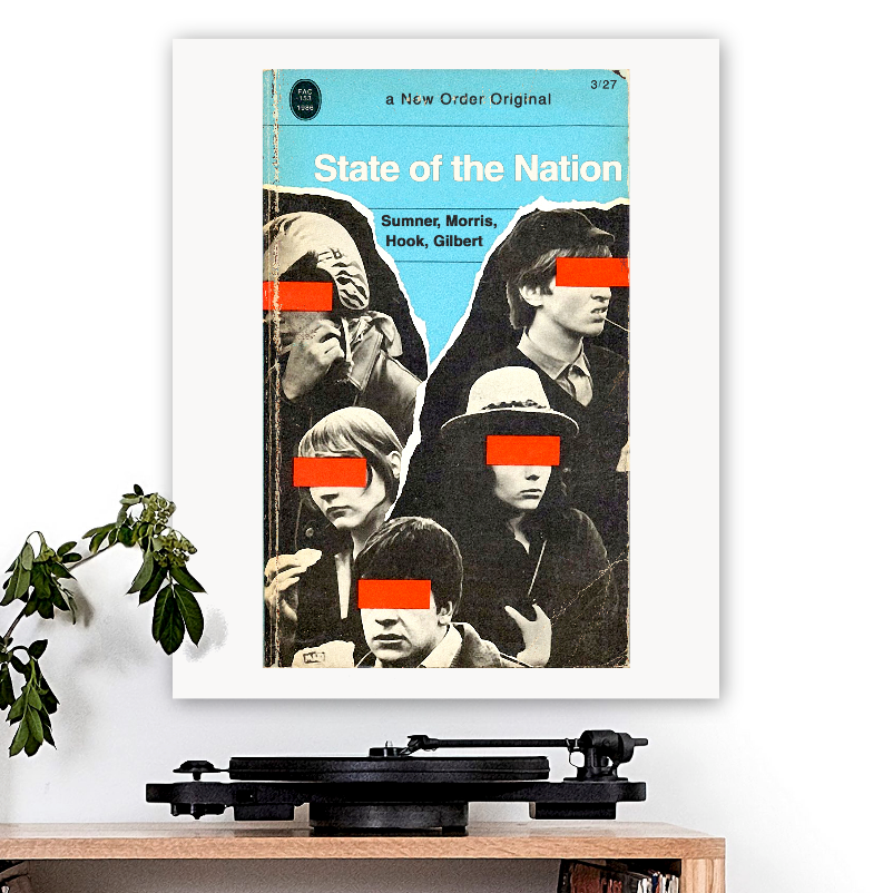 New Order-inspired 'State of The Nation' Art Print