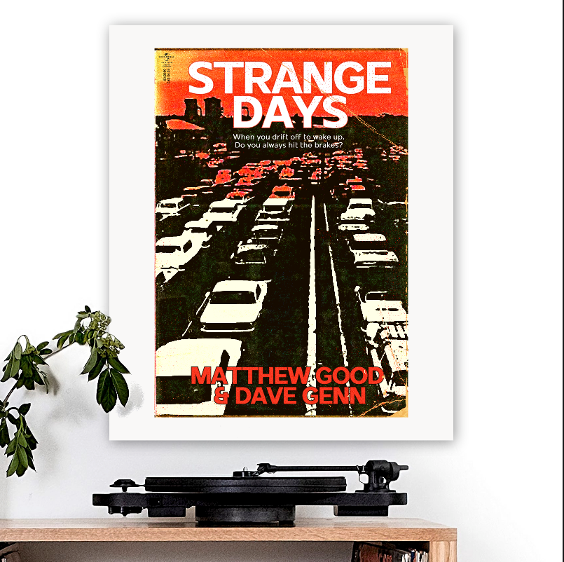 Matthew Good Band-inspired 'Strange Days' v1 Art Print