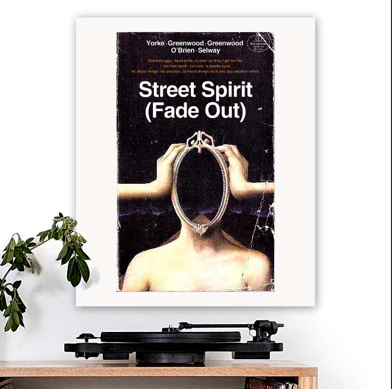 Radiohead-inspired 'Street Spirit (Fade Out)' Art Print