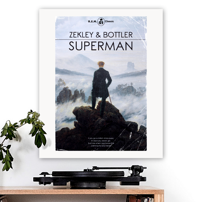 R.E.M.-inspired 'Superman' Art Print