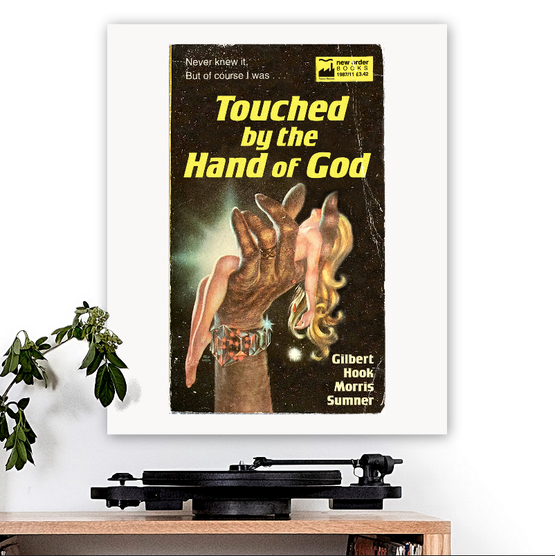 New Order-inspired 'Touched By The Hand of God' Art Print