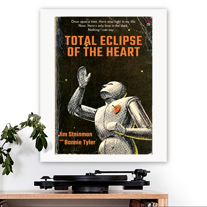 Bonnie Tyler-inspired 'Total Eclipse of The Heart' v1 Art Print