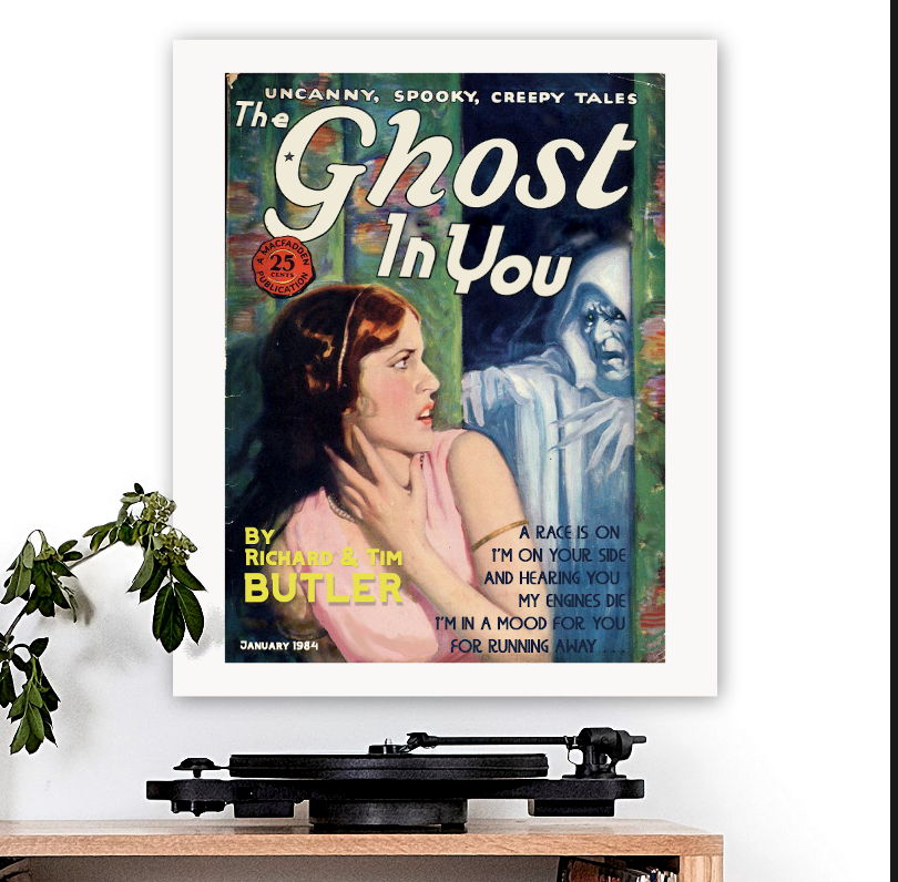 The Psychedelic Furs-inspired 'The Ghost In You' v1 Art Print