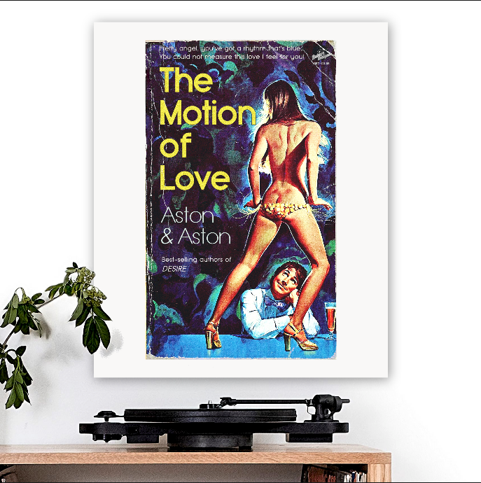 Gene Loves Jezebel-inspired 'The Motion of Love' Art Print Music Poster