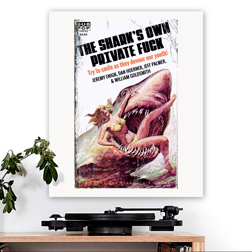Sunny Day Real Estate-inspired 'The Shark's Own Private F***' Art Print