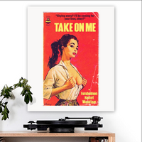 A-ha-inspired 'Take On Me' Art Print