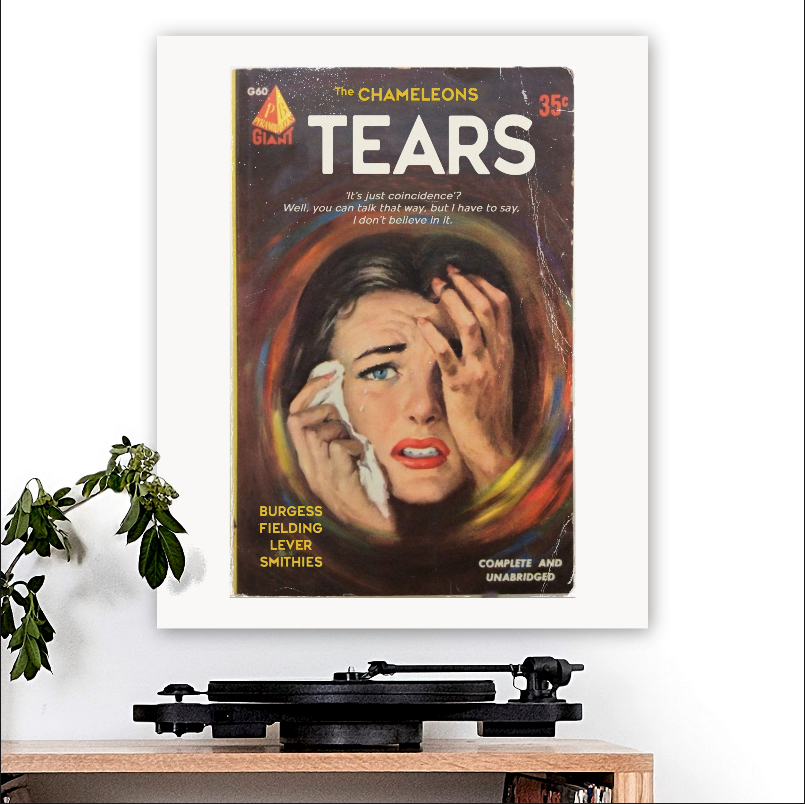 The Chameleons-inspired 'Tears' Art Print