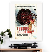 The Ramones-inspired 'Teenage Lobotomy' Art Print