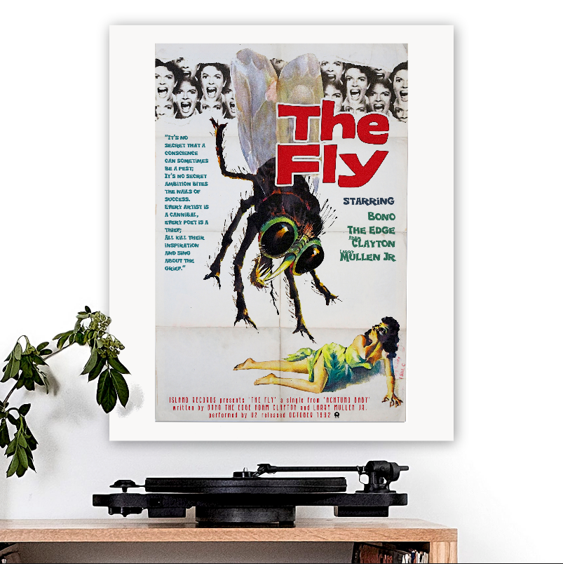 U2-inspired 'The Fly' Art Print