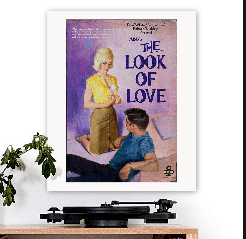 ABC-inspired 'The Look of Love' v1 Art Print