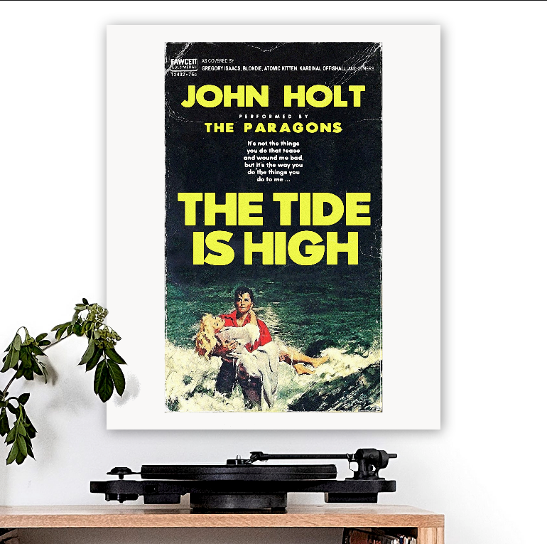 Blondie-inspired 'The Tide Is High' Art Print