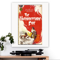 U2-inspired 'The Unforgettable Fire' Art Print