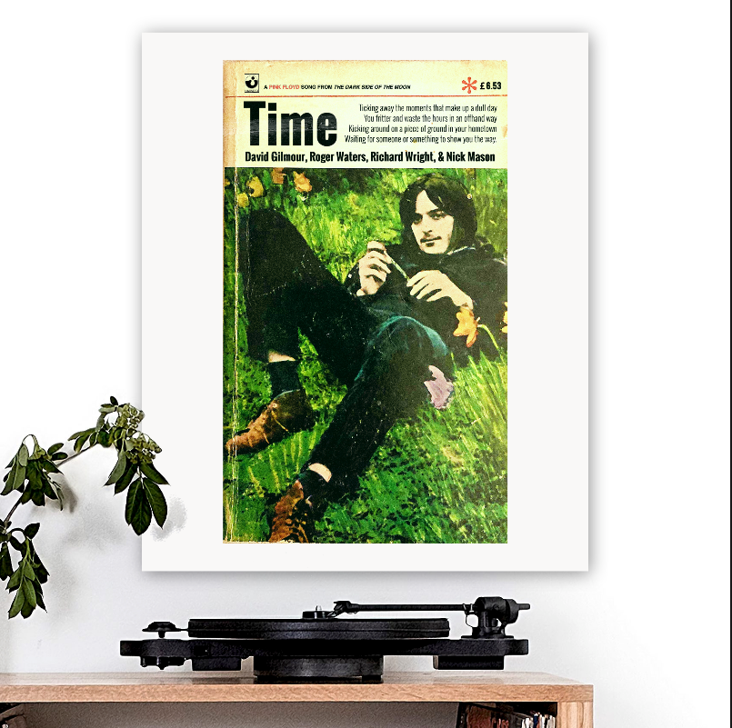 Pink Floyd-inspired 'Time' Art Print