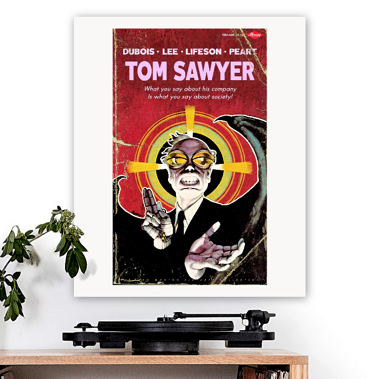 Rush-inspired 'Tom Sawyer' Art Print